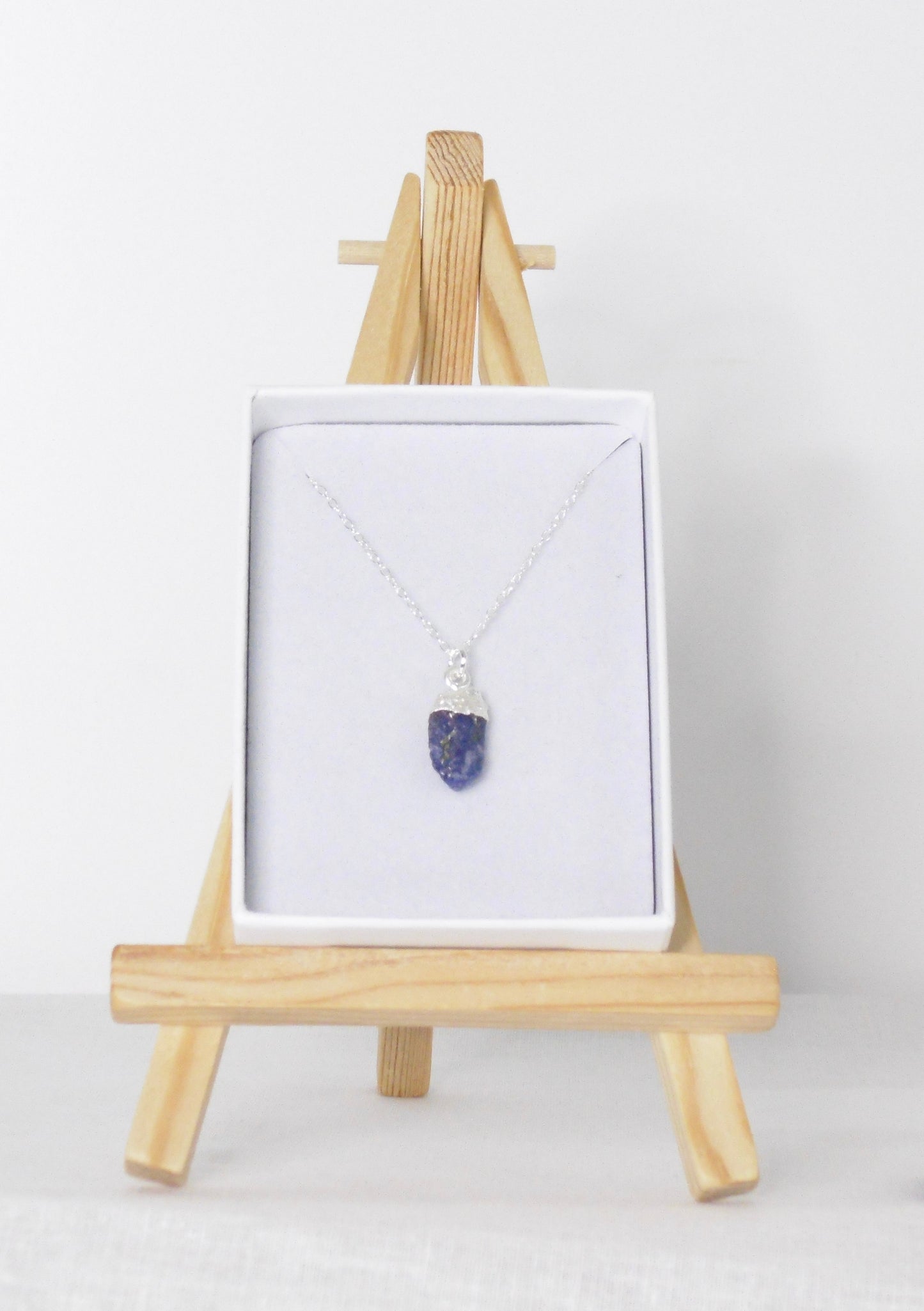 Sapphire & Sterling Silver Necklace